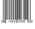 Barcode Image for UPC code 014200003556