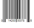 Barcode Image for UPC code 014200003785