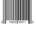 Barcode Image for UPC code 014200004119