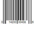 Barcode Image for UPC code 014200004386