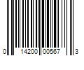 Barcode Image for UPC code 014200005673