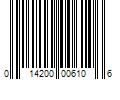 Barcode Image for UPC code 014200006106