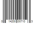 Barcode Image for UPC code 014200007103