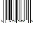 Barcode Image for UPC code 014200007509