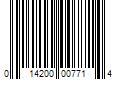 Barcode Image for UPC code 014200007714