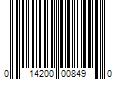 Barcode Image for UPC code 014200008490