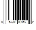 Barcode Image for UPC code 014200009152