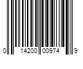 Barcode Image for UPC code 014200009749