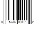 Barcode Image for UPC code 014202000072