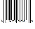 Barcode Image for UPC code 014203000095