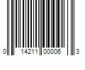 Barcode Image for UPC code 014211000063