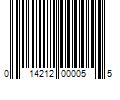 Barcode Image for UPC code 014212000055