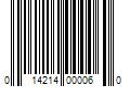 Barcode Image for UPC code 014214000060