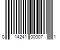 Barcode Image for UPC code 014241000071