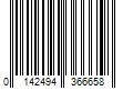 Barcode Image for UPC code 0142494366658