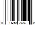 Barcode Image for UPC code 014250000079