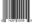 Barcode Image for UPC code 014267000055