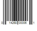 Barcode Image for UPC code 014268000061