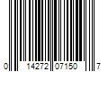 Barcode Image for UPC code 014272071507