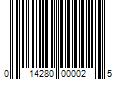 Barcode Image for UPC code 014280000025