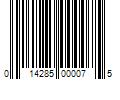 Barcode Image for UPC code 014285000075