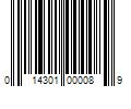 Barcode Image for UPC code 014301000089