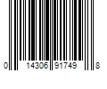 Barcode Image for UPC code 014306917498