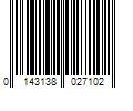 Barcode Image for UPC code 0143138027102