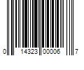 Barcode Image for UPC code 014323000067