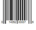 Barcode Image for UPC code 014352000076