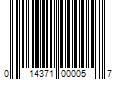 Barcode Image for UPC code 014371000057