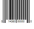 Barcode Image for UPC code 014380000000