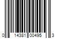 Barcode Image for UPC code 014381004953