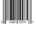 Barcode Image for UPC code 014381100747