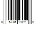 Barcode Image for UPC code 014381160529