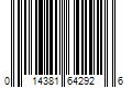 Barcode Image for UPC code 014381642926