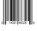 Barcode Image for UPC code 014381663259