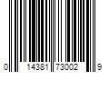 Barcode Image for UPC code 014381730029