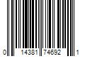 Barcode Image for UPC code 014381746921