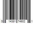 Barcode Image for UPC code 014381749021