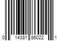 Barcode Image for UPC code 014381860221