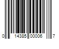 Barcode Image for UPC code 014385000067