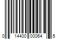 Barcode Image for UPC code 014400000645