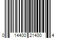 Barcode Image for UPC code 014400214004