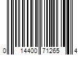 Barcode Image for UPC code 014400712654