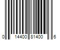 Barcode Image for UPC code 014400814006