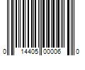 Barcode Image for UPC code 014405000060