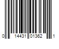 Barcode Image for UPC code 014431013621