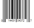 Barcode Image for UPC code 014431043727