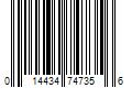 Barcode Image for UPC code 014434747356